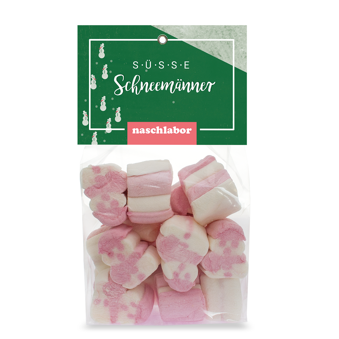 schneemann marshmallows weihnachten