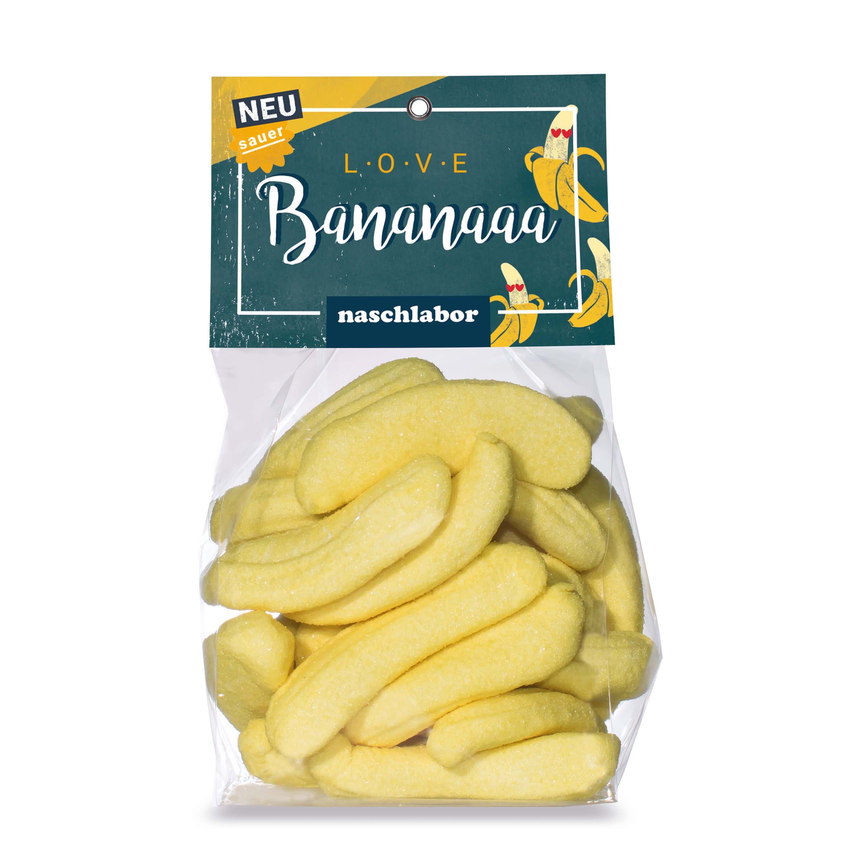 Marshmallows Banana Süß-Sauer