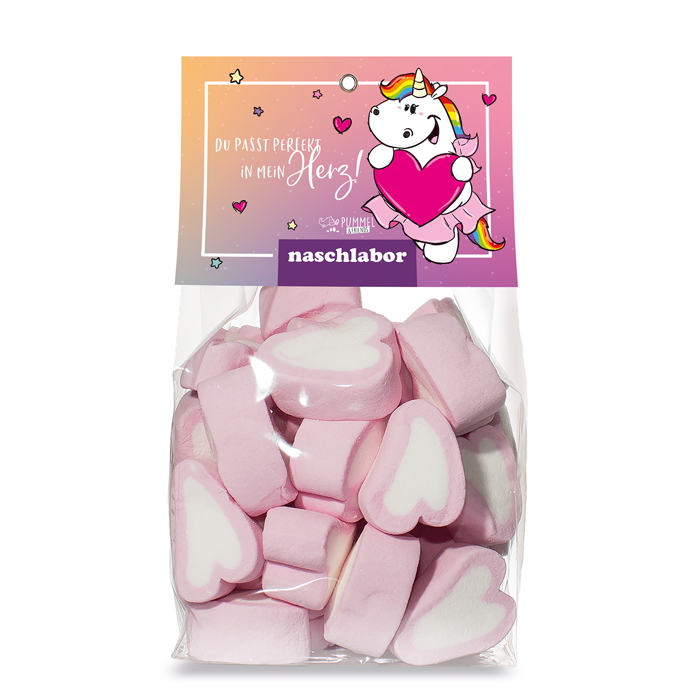 Marshmallow Pummelfee Herzen